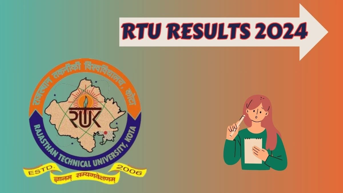 RTU Results 2024 (Out) Check  B.Tech VIIth Sem (Main/back), Mark sheet at rtu.sumsraj.com