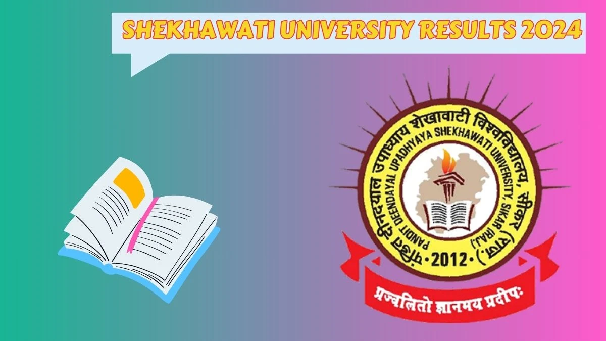 Shekhawati University Results 2024 (OUT) Check B.com Ist Sem (Nep) Mark sheet at shekhauni.ac.in - ​28 Mar 2024