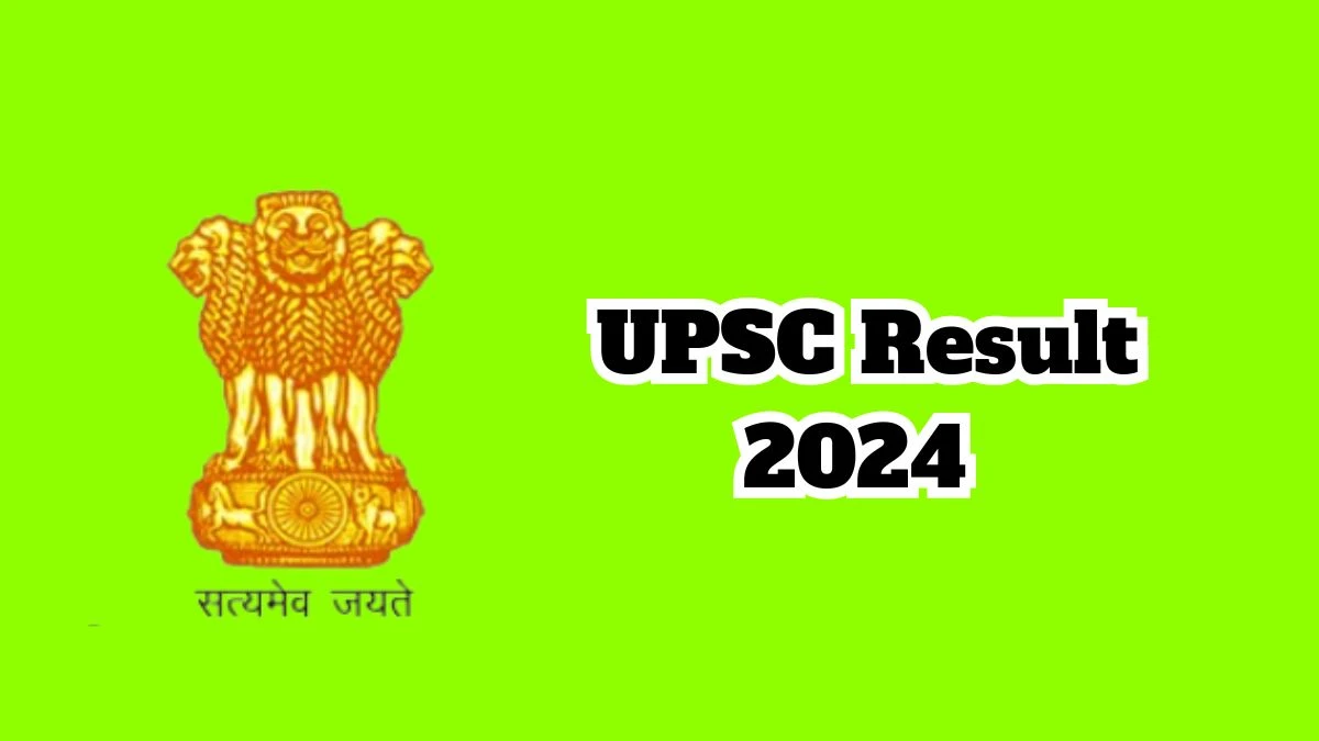 UPSC Result 2024 Declared upsc.gov.in Combined Geo-Scientist Examination Check UPSC Merit List Here - 11 March 2024