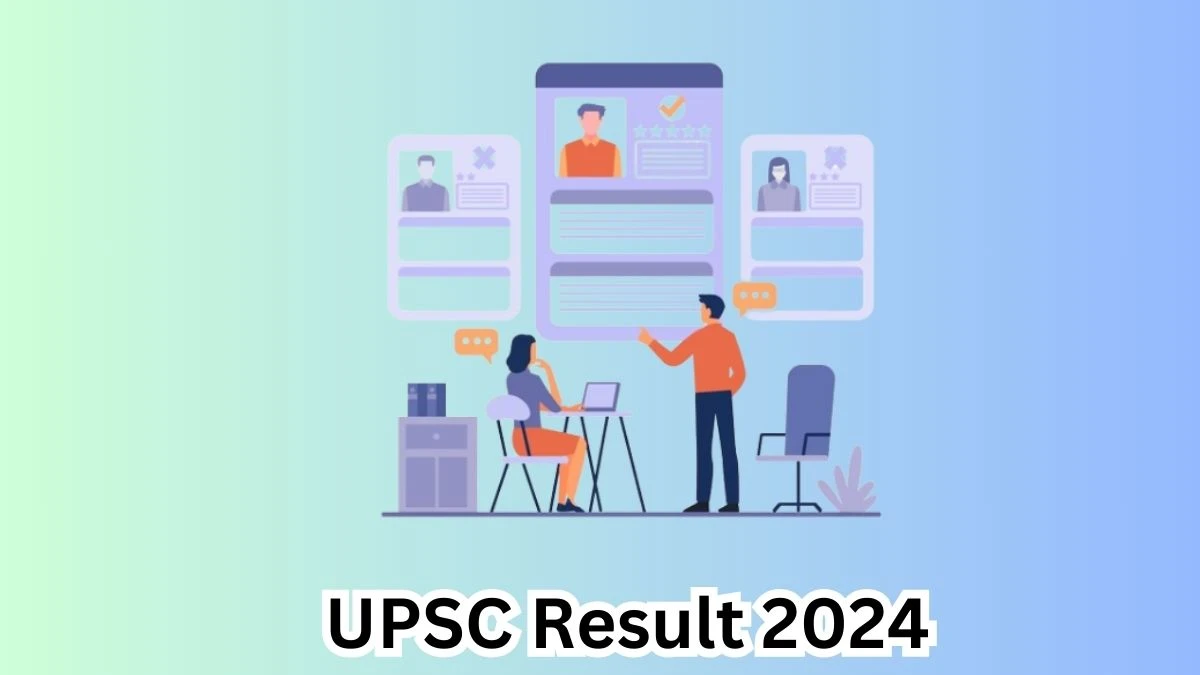 UPSC Result 2024 Declared upsc.gov.in Junior Time Scale and Other Posts Check UPSC Merit List Here - 25 March 2024