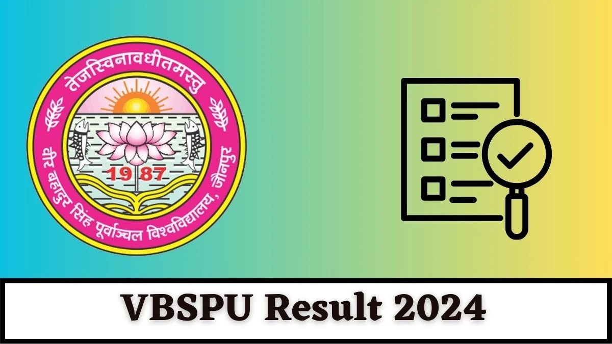 VBSPU Result 2024 (OUT) Direct Link to Check Result for B. Com. I, Mark sheet Details at vbspu.ac.in - 14 Mar 2024