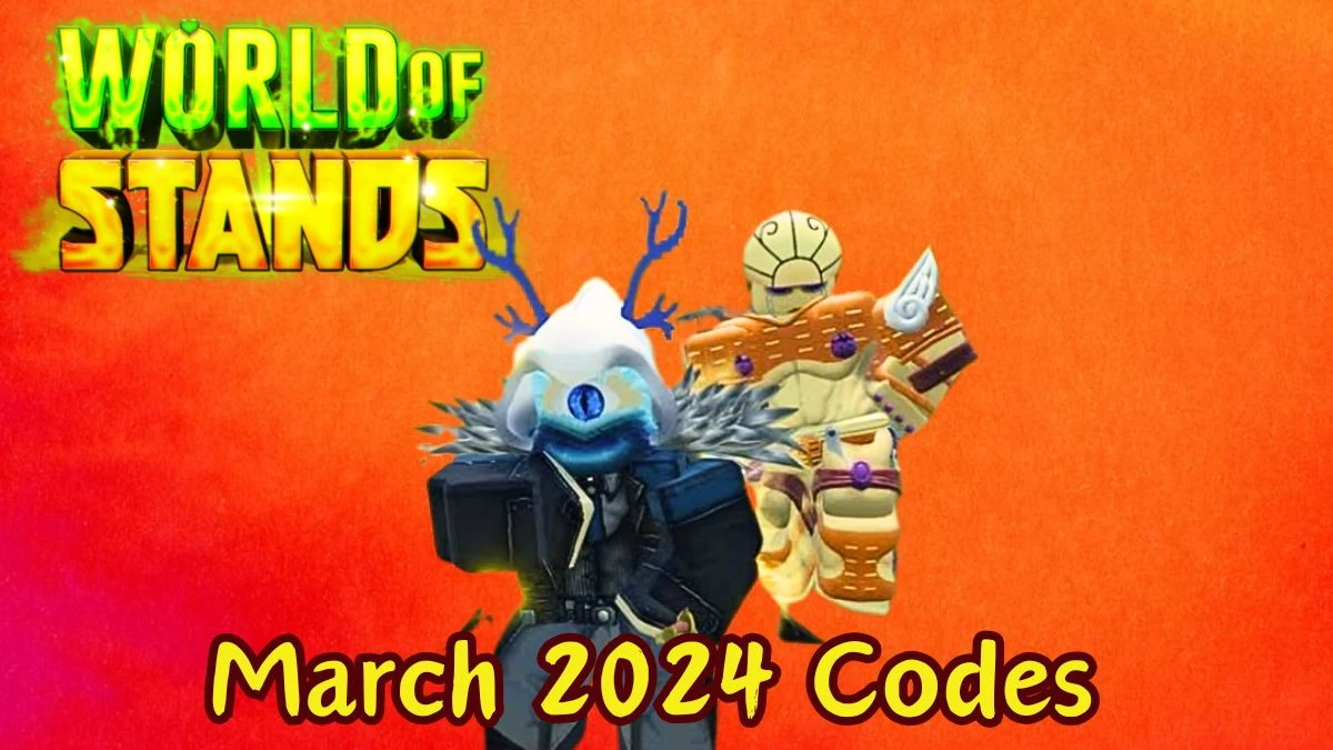 World of Stands Codes for March 2024