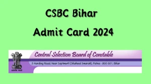CSBC Bihar Admit Card 2024 For Police Constable released Check and Download Hall Ticket, Exam Date @ csbc.bih.nic.in - 16 July 2024