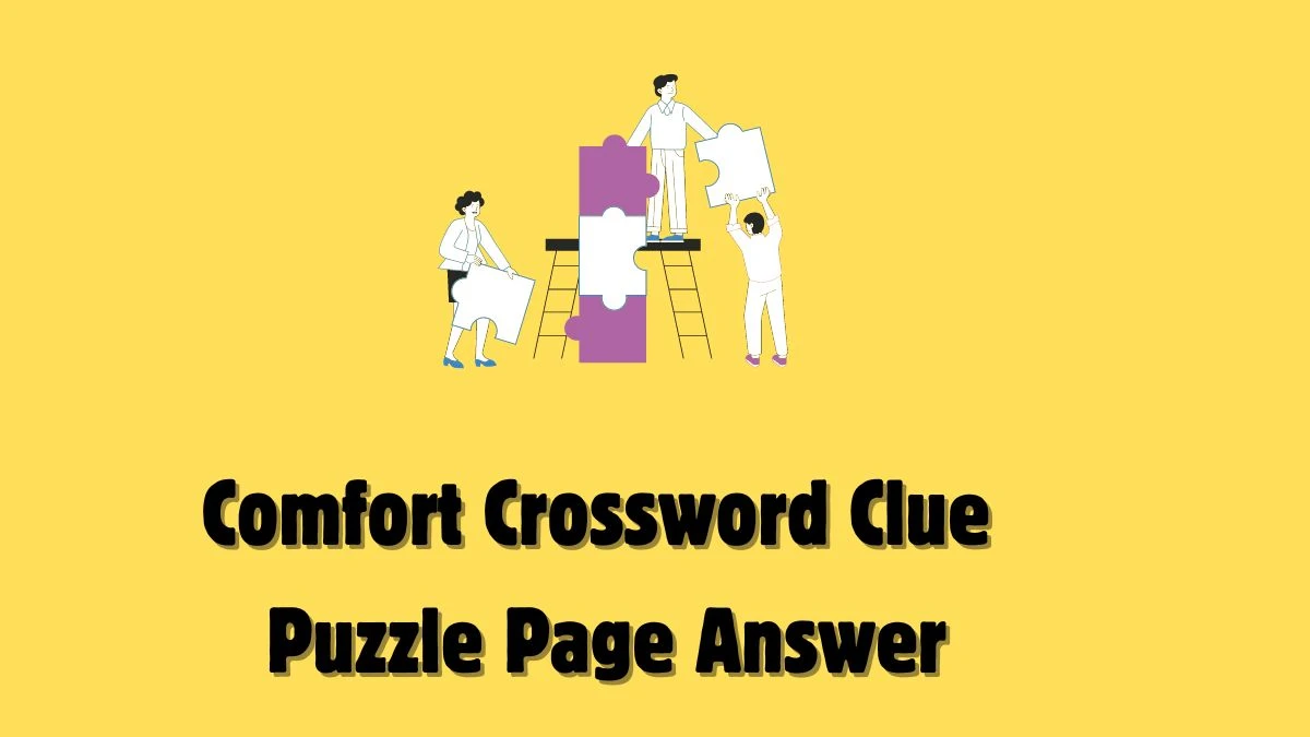 Comfort Crossword Clue Puzzle Page Answer