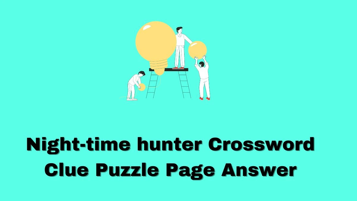 Night-time hunter Puzzle Page