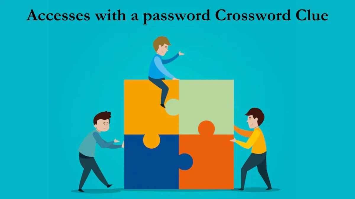 Accesses with a password Crossword Clue Newsday Answer
