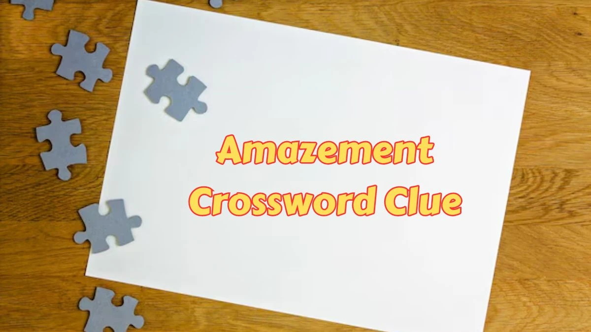 Amazement Crossword Clue 3 Letters