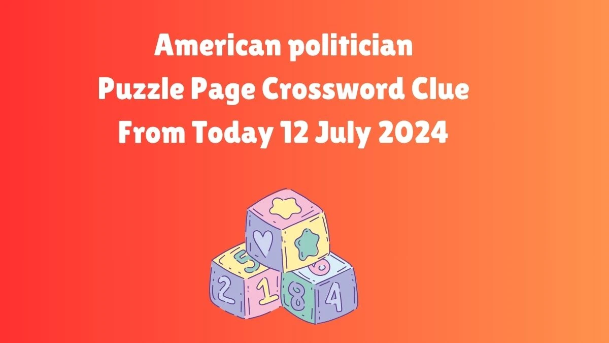 American politician Puzzle Page