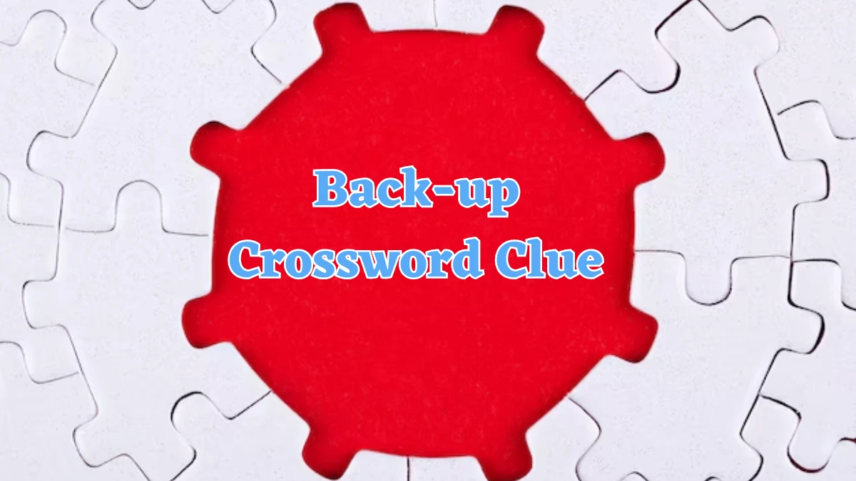 Back-up Crossword Clue 7 Letters