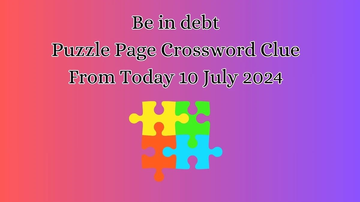 Be in debt Puzzle Page