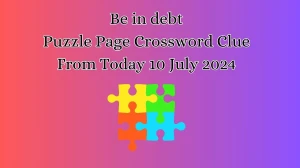 Be in debt Puzzle Page