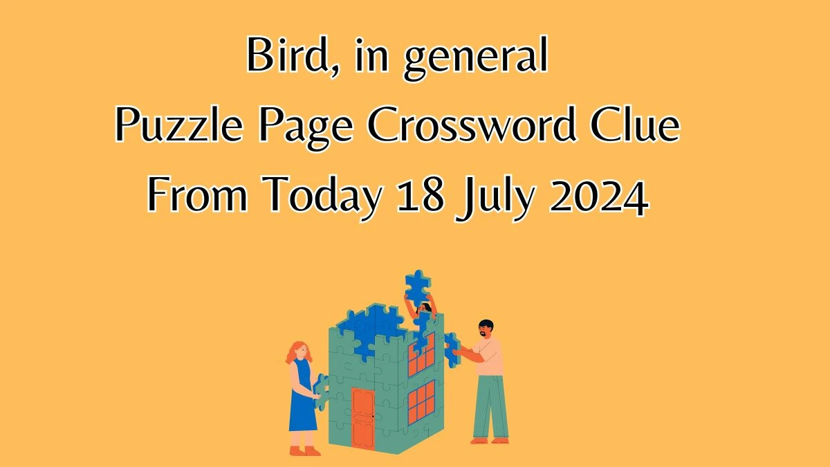 Bird, in general Puzzle Page