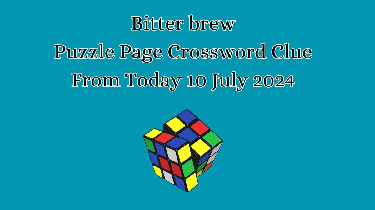 Bitter brew Puzzle Page