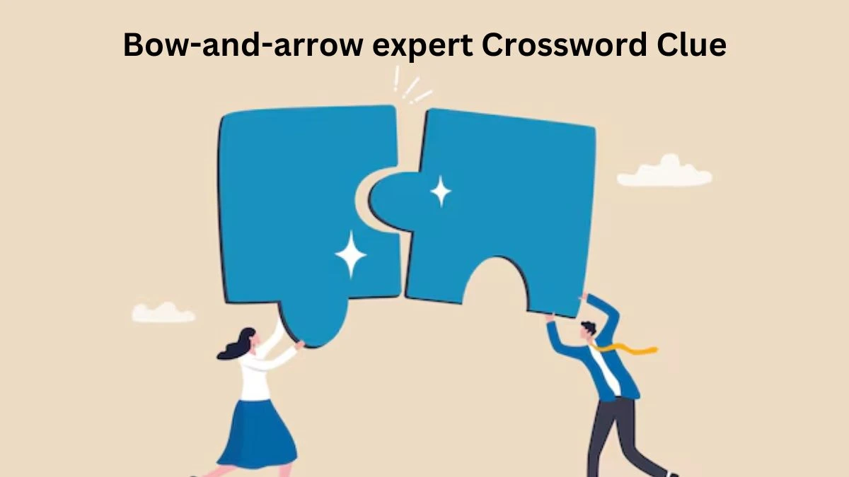 Bow-and-arrow expert Crossword Clue