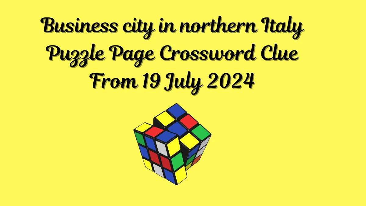 Business city in northern Italy Puzzle Page