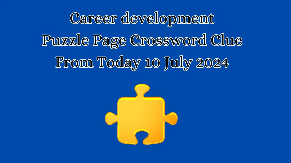 Career development Puzzle Page