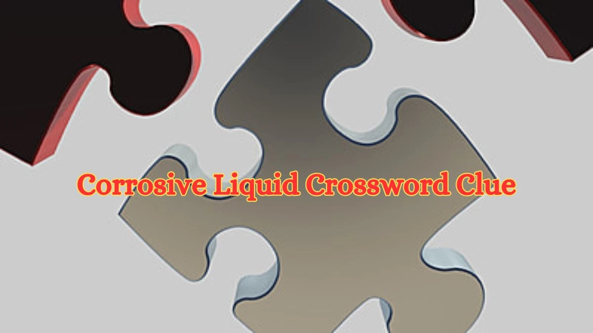 Corrosive Liquid Crossword Clue Mirror Quick Answer