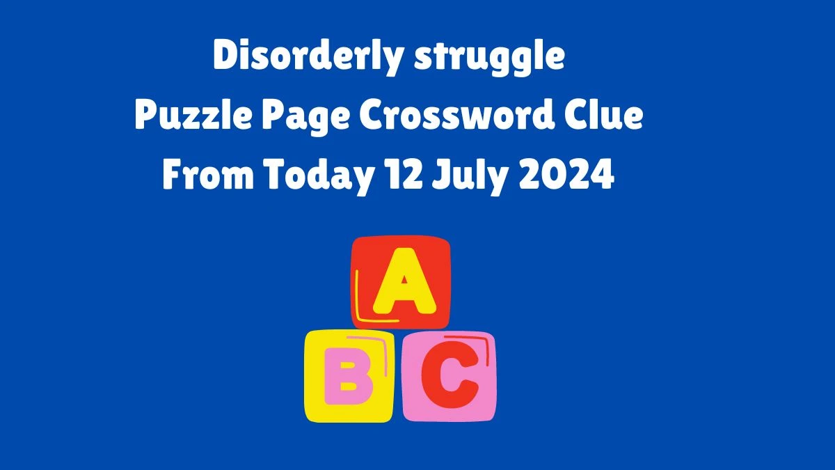 Disorderly struggle Puzzle Page