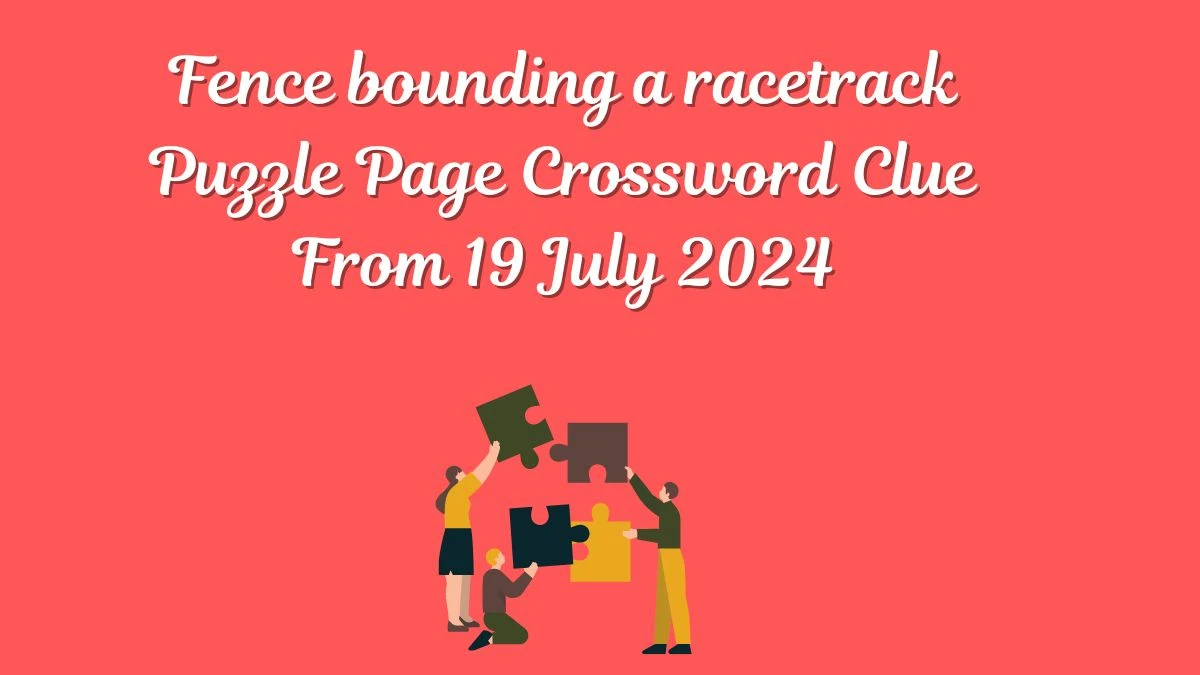 Fence bounding a racetrack Puzzle Page