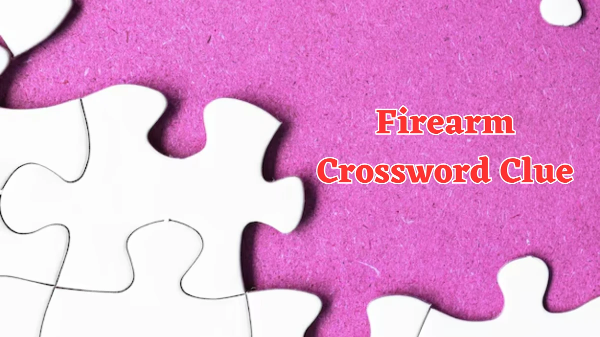 Firearm Crossword Clue 5 Letters