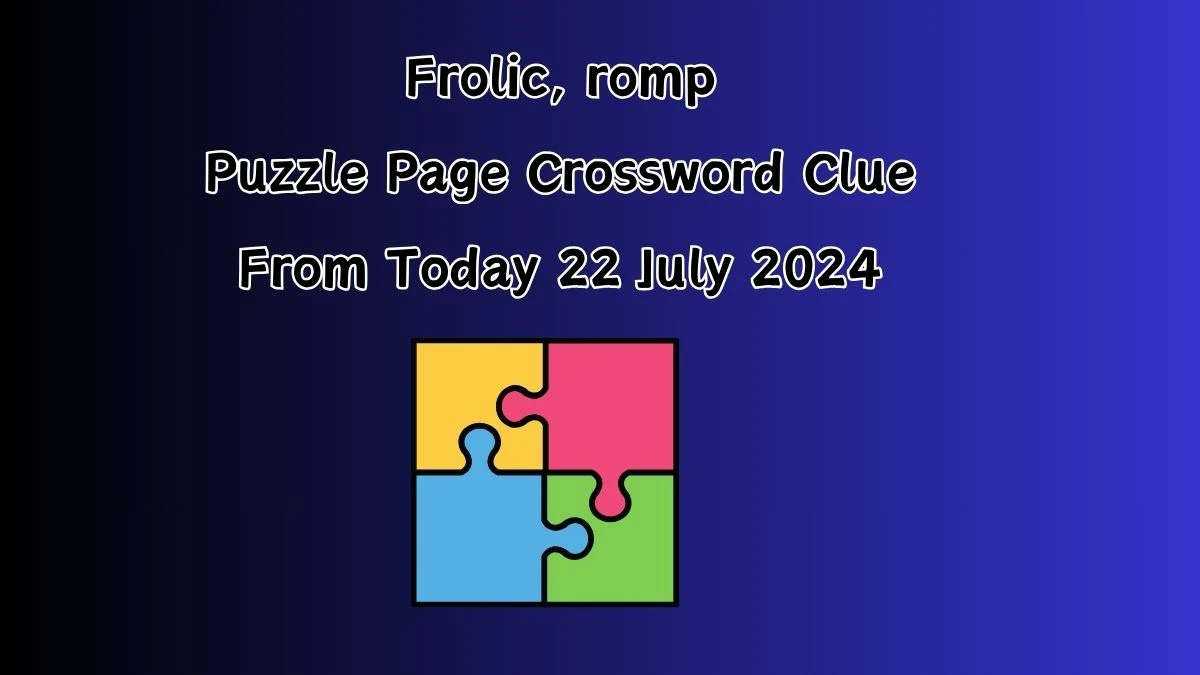 Frolic, romp Puzzle Page