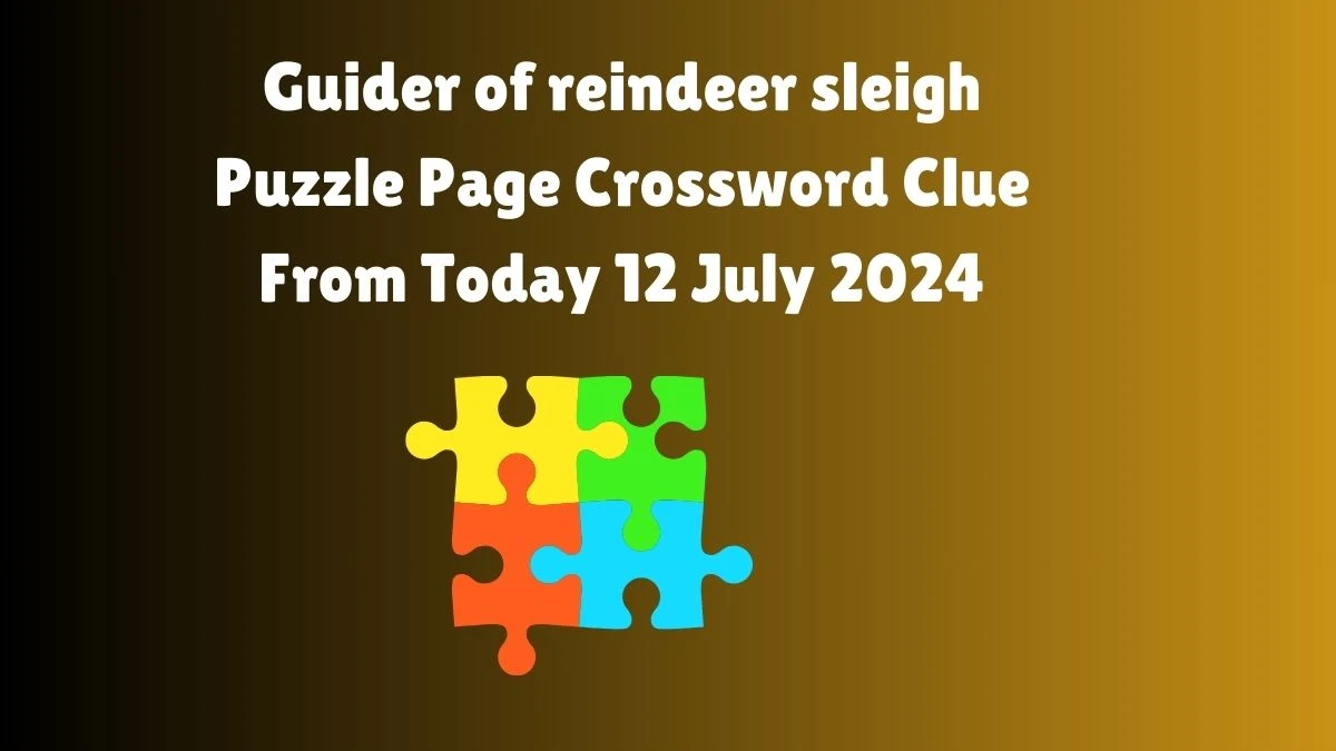 Guider of reindeer sleigh Puzzle Page