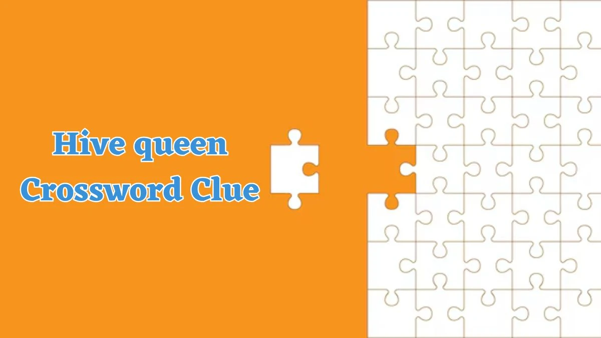 Hive queen Crossword Clue 3 Letters