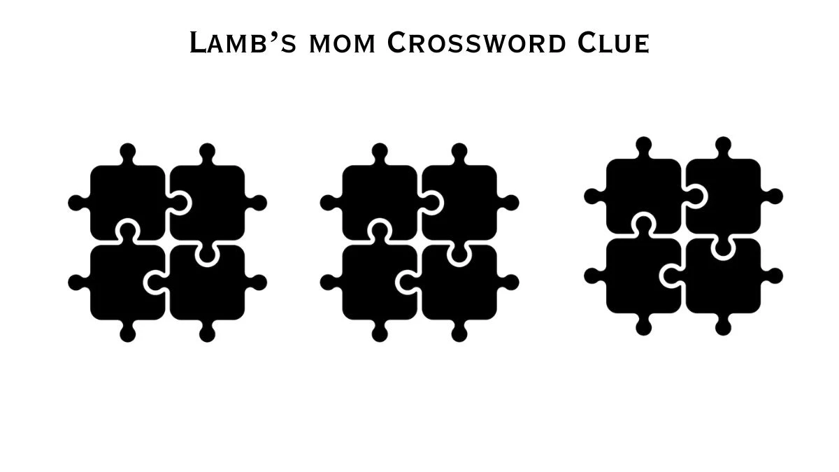 Lamb’s mom Crossword Clue