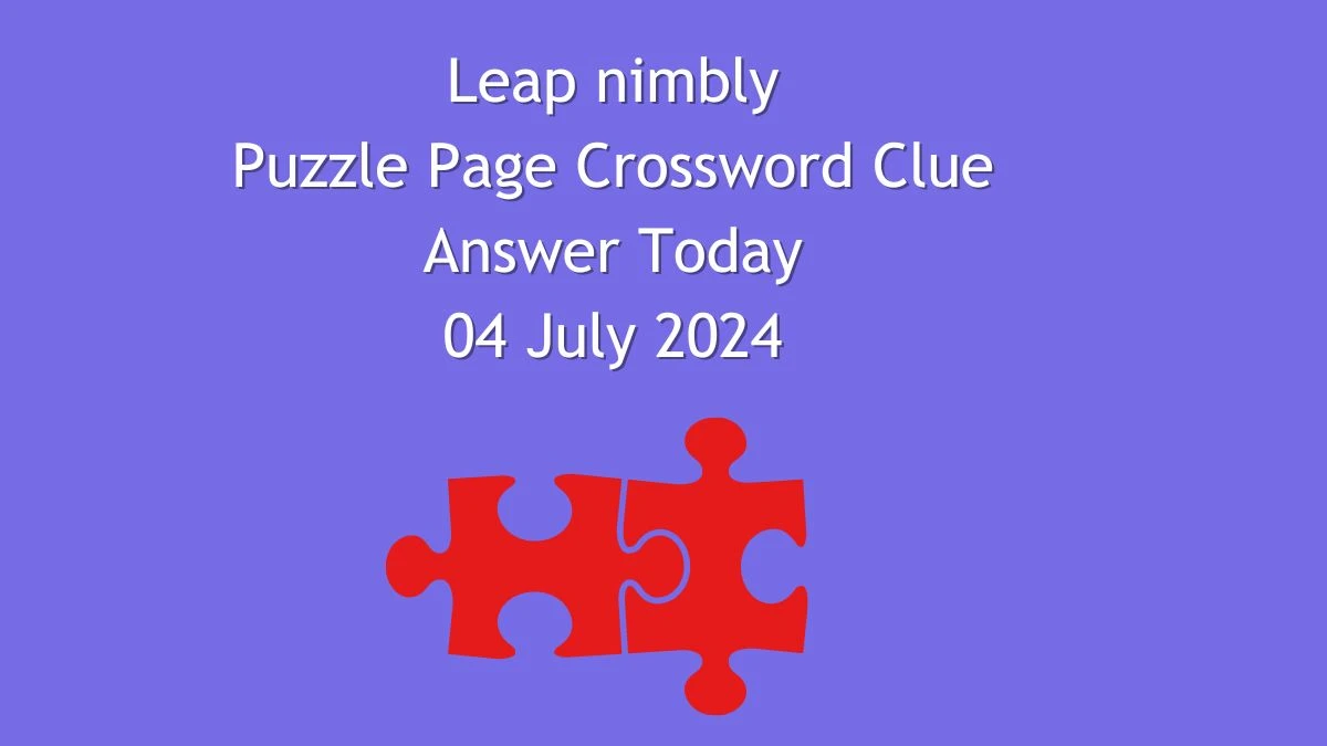 Leap nimbly Puzzle Page