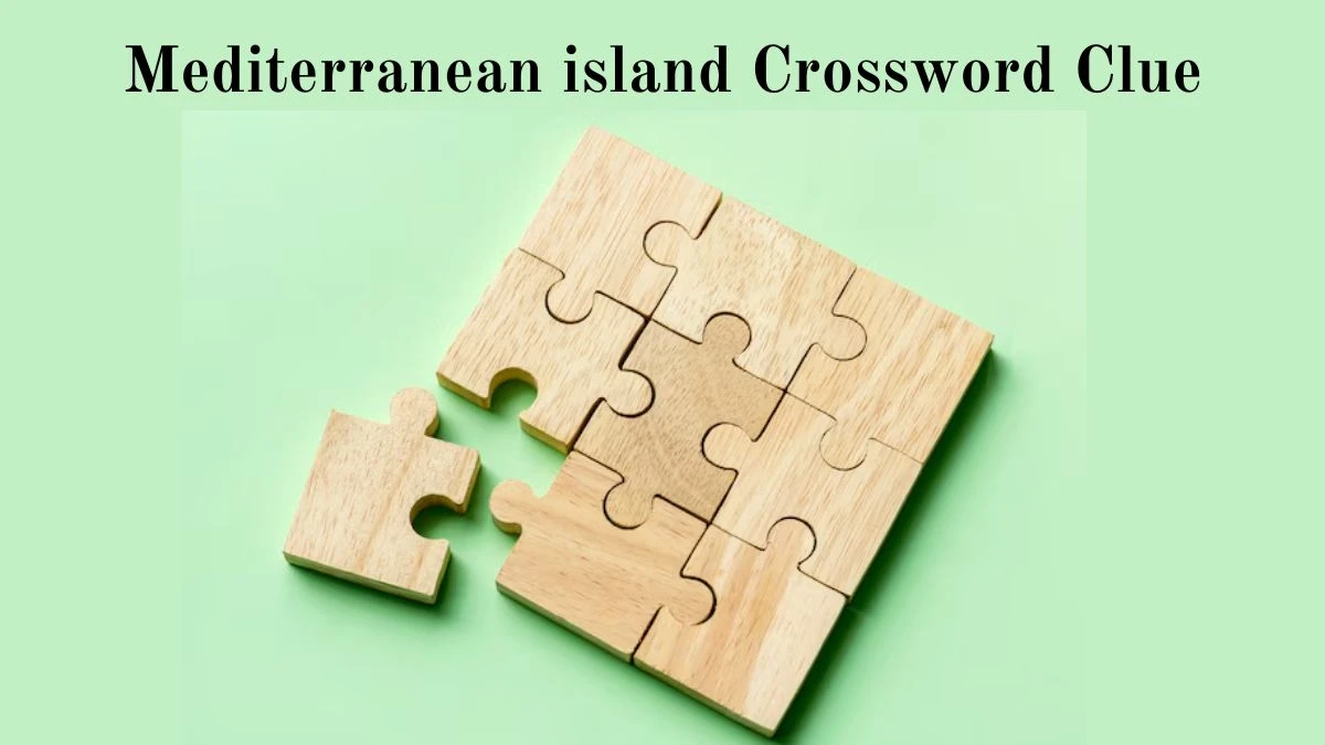 Mediterranean island Crossword Clue