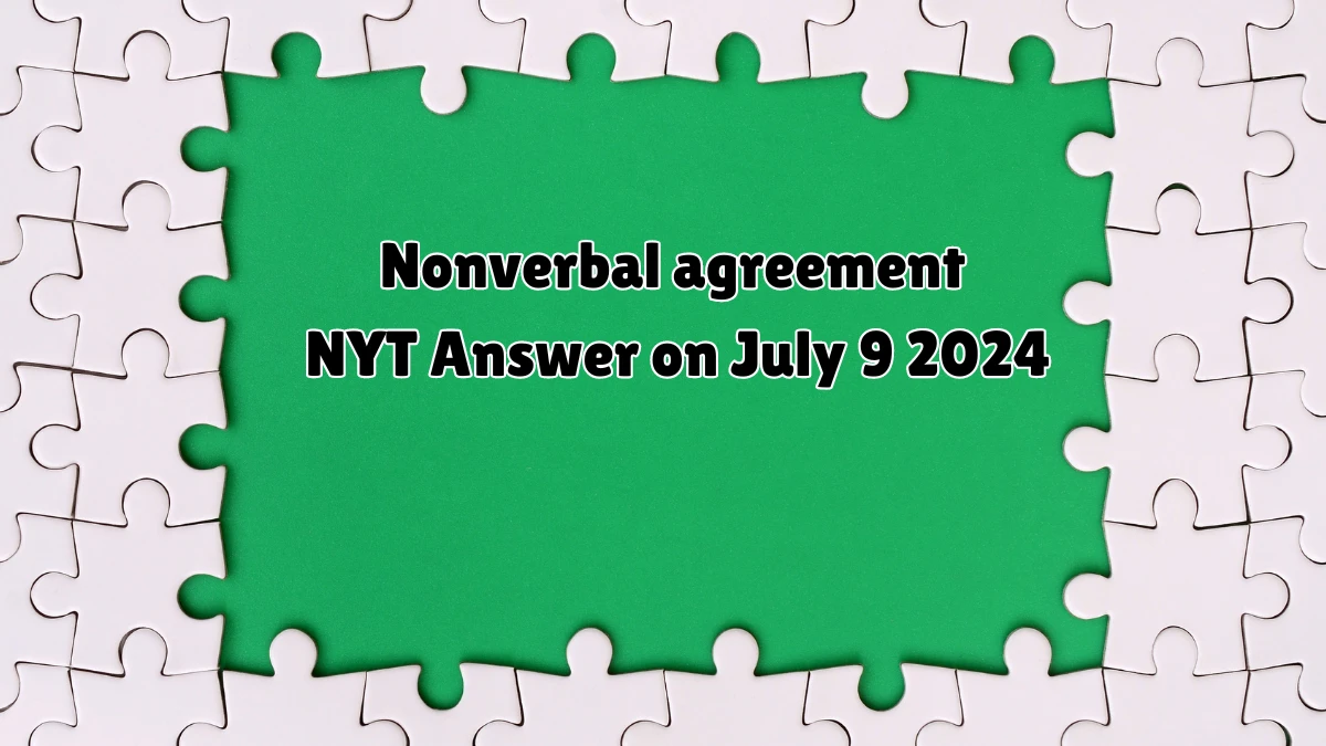 Nonverbal agreement NYT