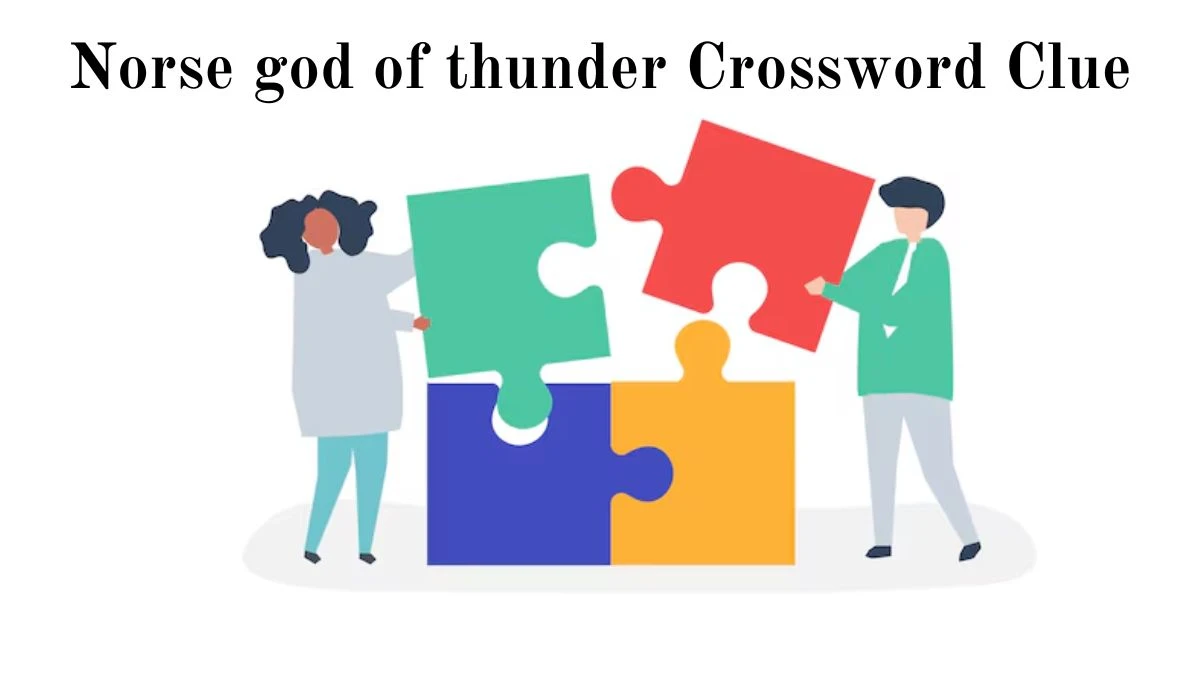 Norse god of thunder Crossword Clue