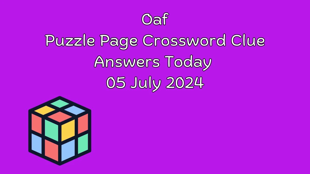 Oaf Puzzle Page