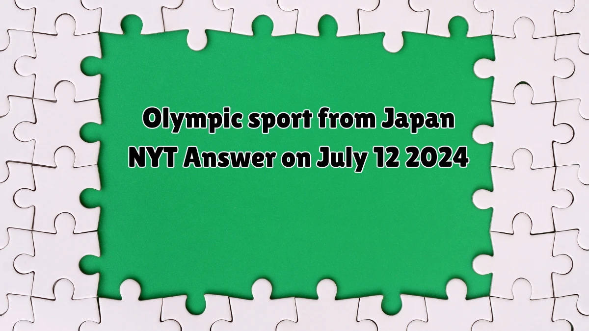 Olympic sport from Japan NYT