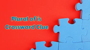 Plural of is Crossword Clue 3 Letters