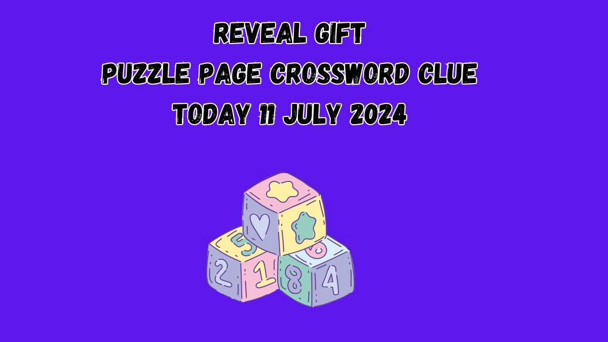 Reveal gift Puzzle Page