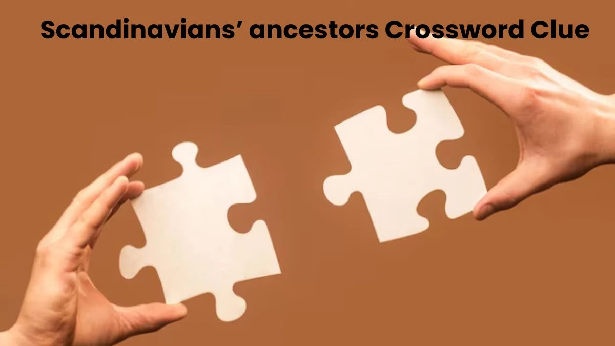 Scandinavians’ ancestors Crossword Clue