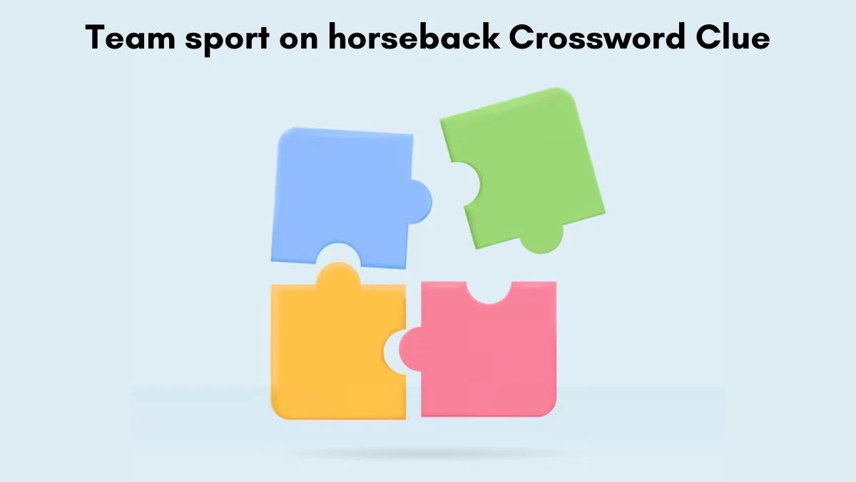 Team sport on horseback Crossword Clue