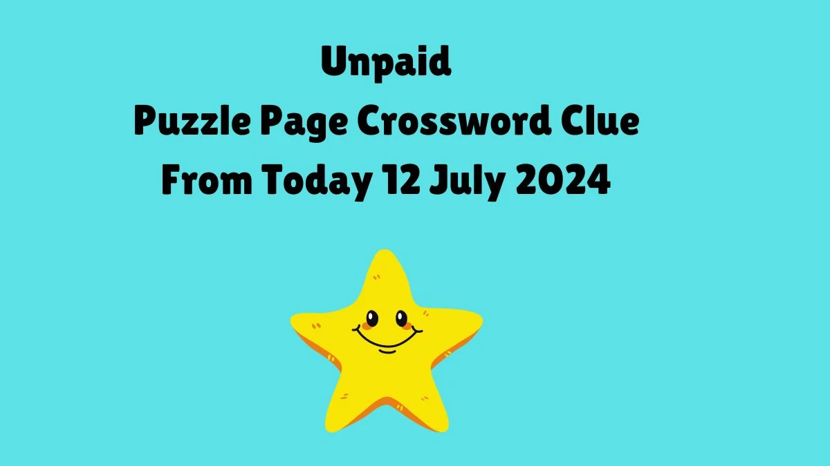 Unpaid Puzzle Page