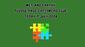 Wet and earthy Puzzle Page