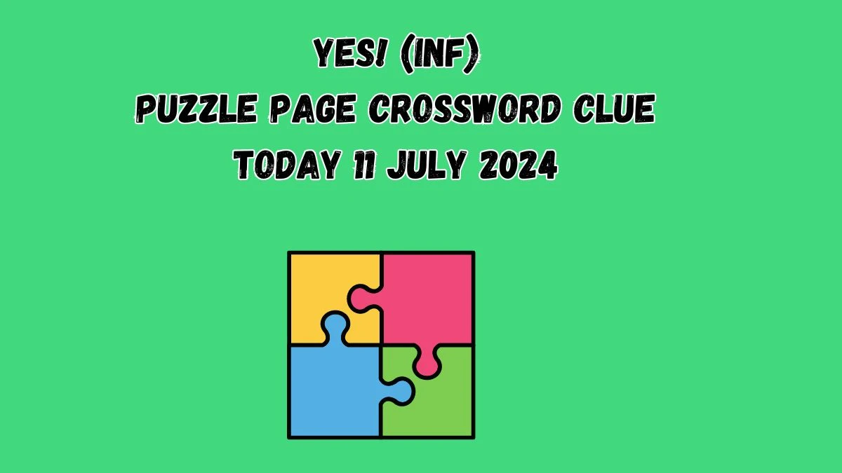 Yes! (inf) Puzzle Page