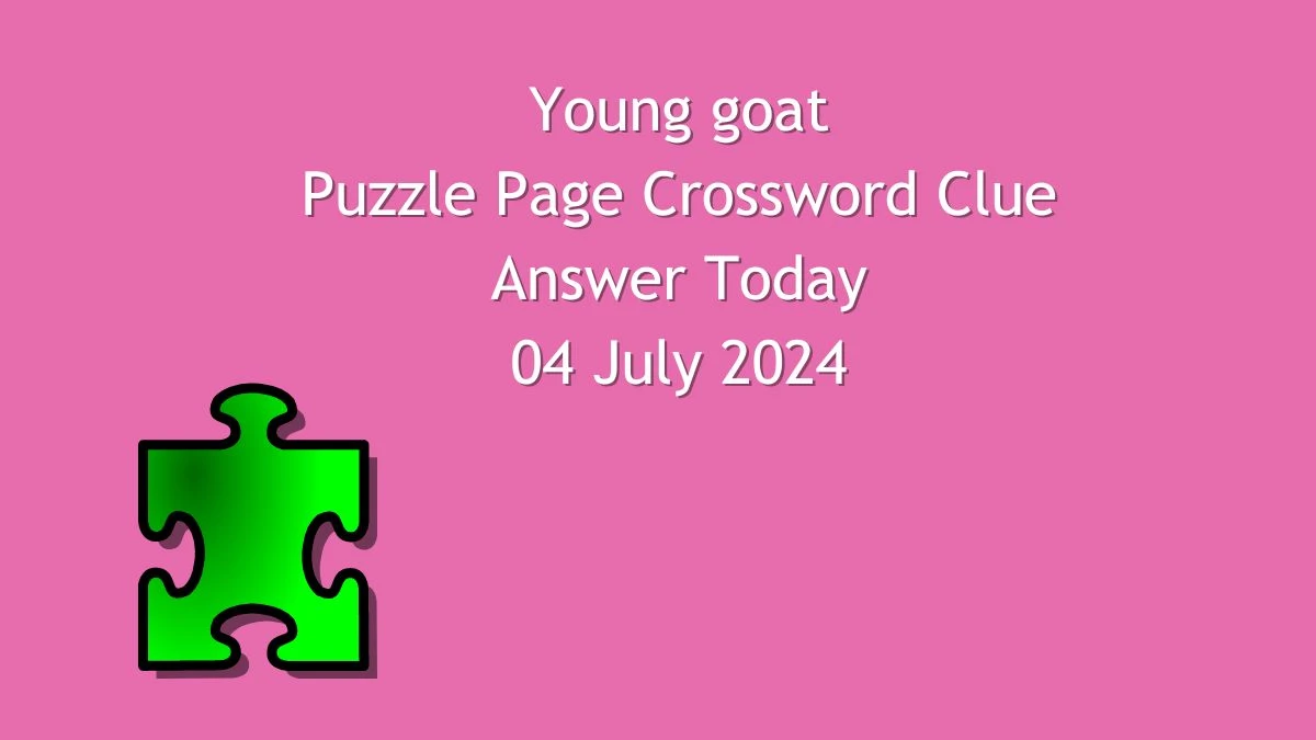 Young goat Puzzle Page