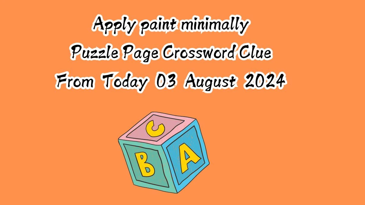 Apply paint minimally Puzzle Page