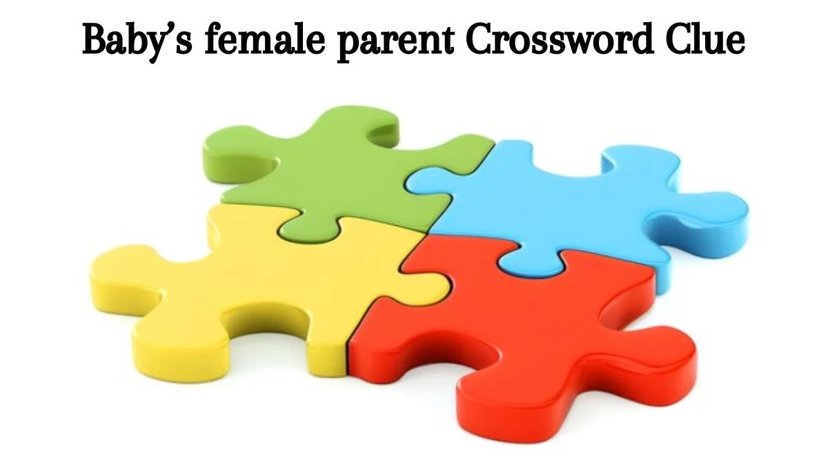 Baby’s female parent Crossword Clue