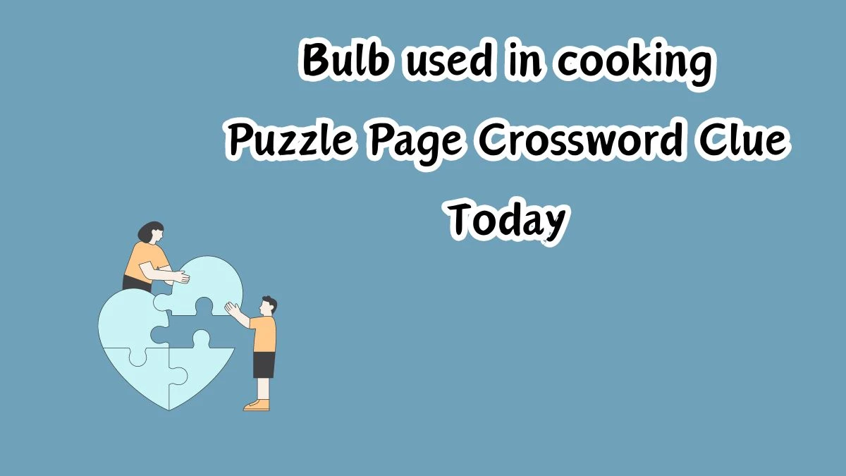 Bulb used in cooking Puzzle Page