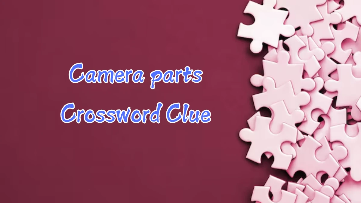 Camera parts Crossword Clue 6 Letters