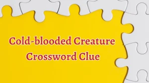 Cold-blooded Creature Crossword Clue 7 Letters