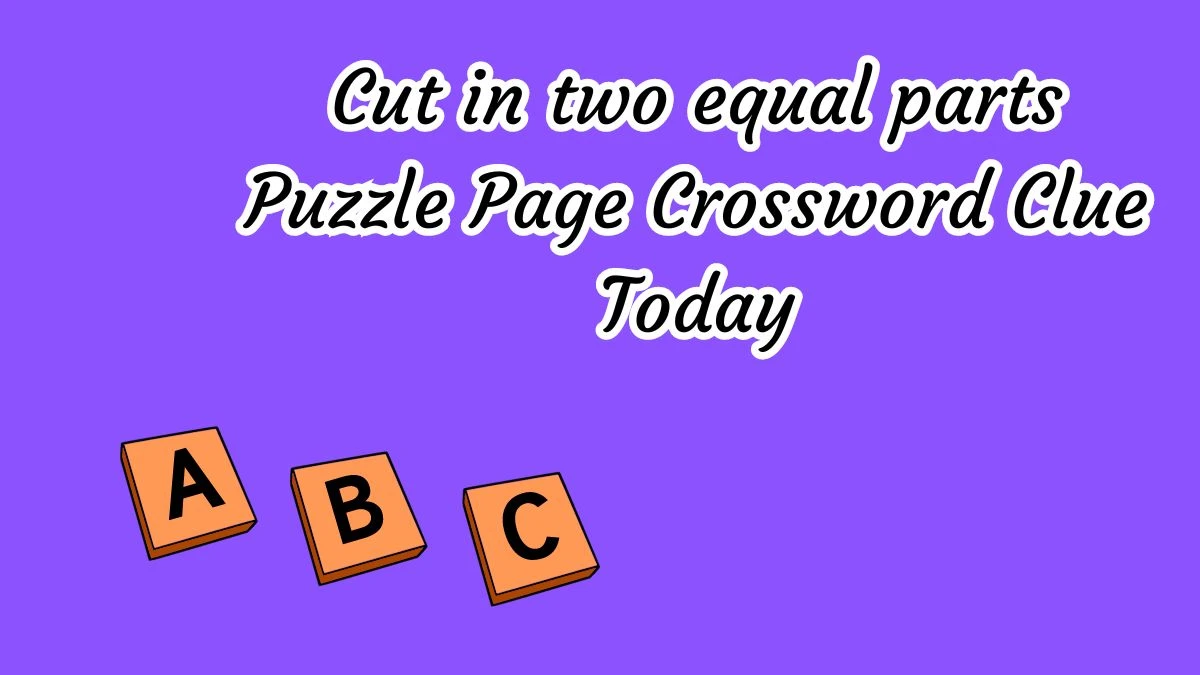 Cut in two equal parts Puzzle Page