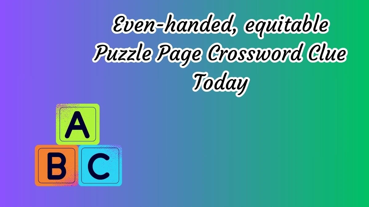 Even-handed, equitable Puzzle Page