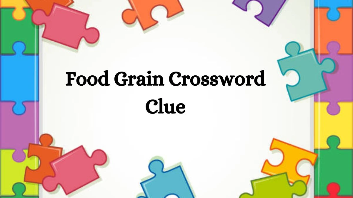 Food Grain Crossword Clue 6 Letters